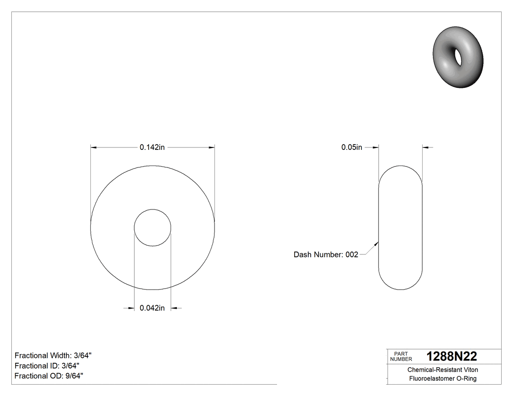 Technical drawing - 1288N22